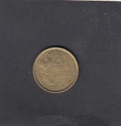 Beschrijving: 20 Francs  4 Feather